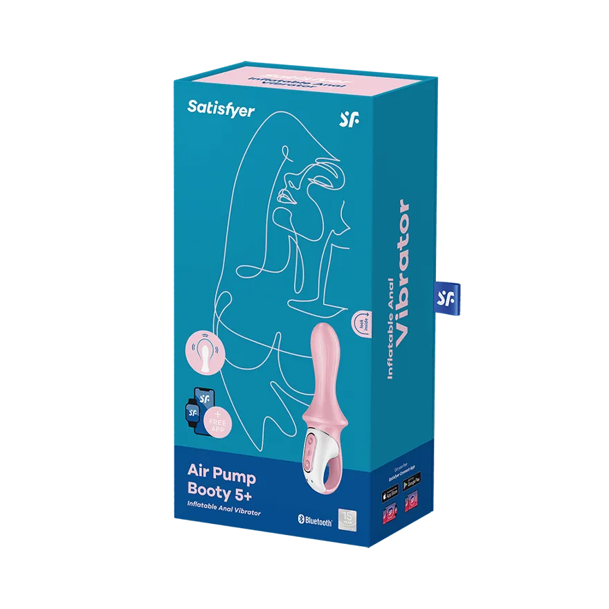 анальный вибратор satisfyer air pump booty 5+ red 038551sa в России