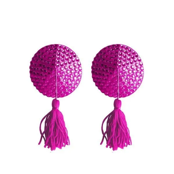 Пэстисы Shots Media Nipple Tassels Round, розовые