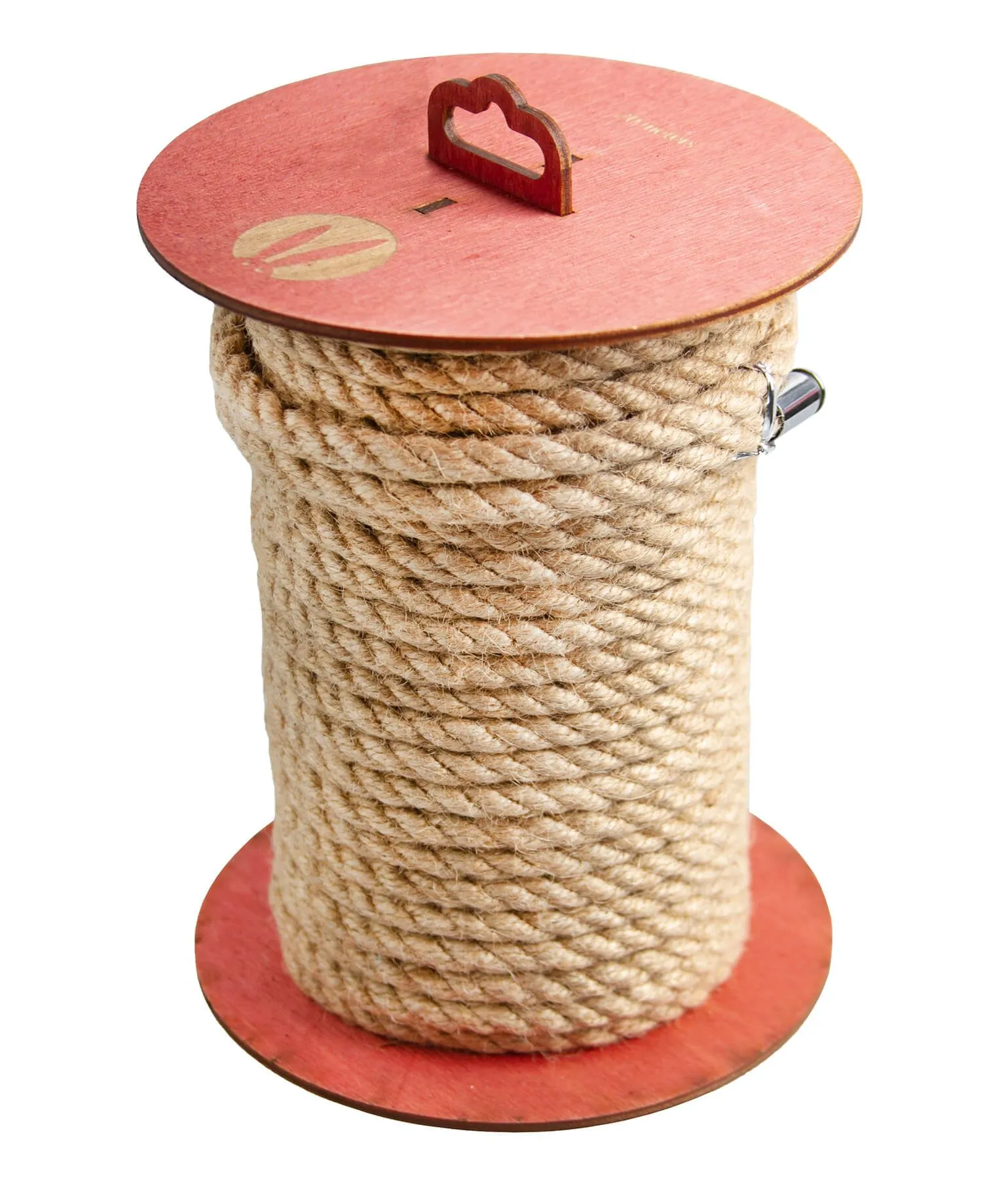 Веревка игровая джутовая для шибари PinkRabbit коричневая, 20 м