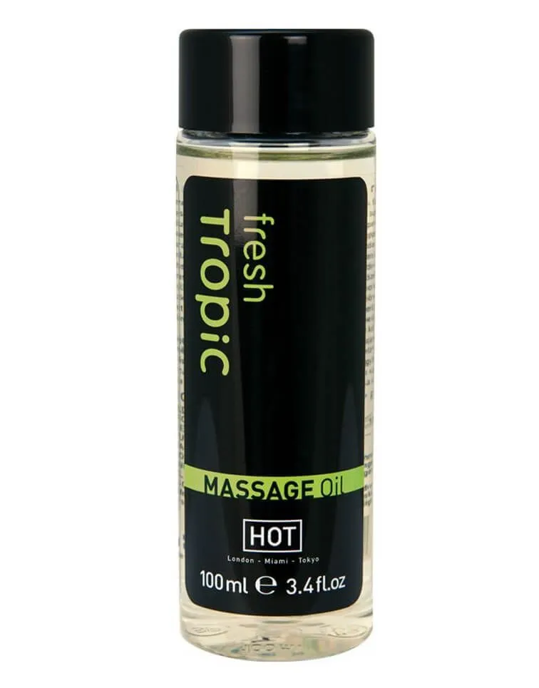 Масло массажное HOT Production Fresh Tropic, 100 мл