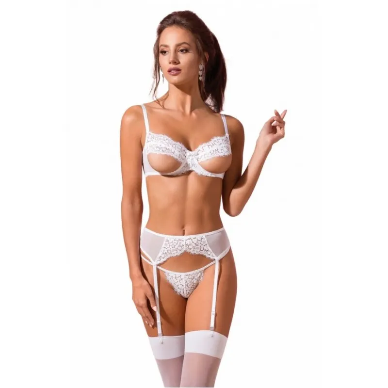 Эротическое комплект avanua silentia, белый в России