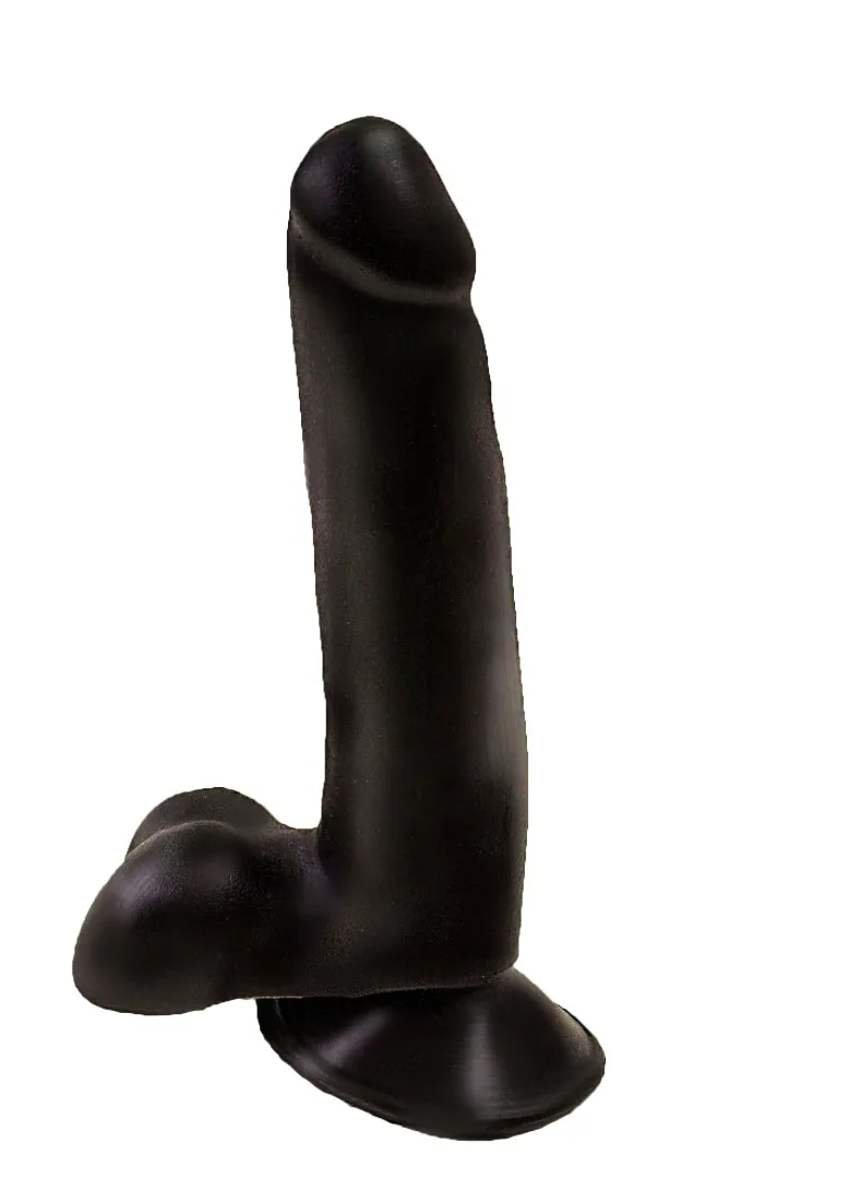 Фаллоимитатор на присоске черный 402000ru