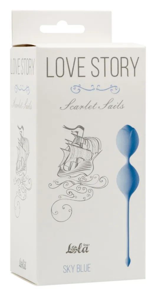 вагинальные шарики love story scarlet sails sky blue 3003-04lola в России
