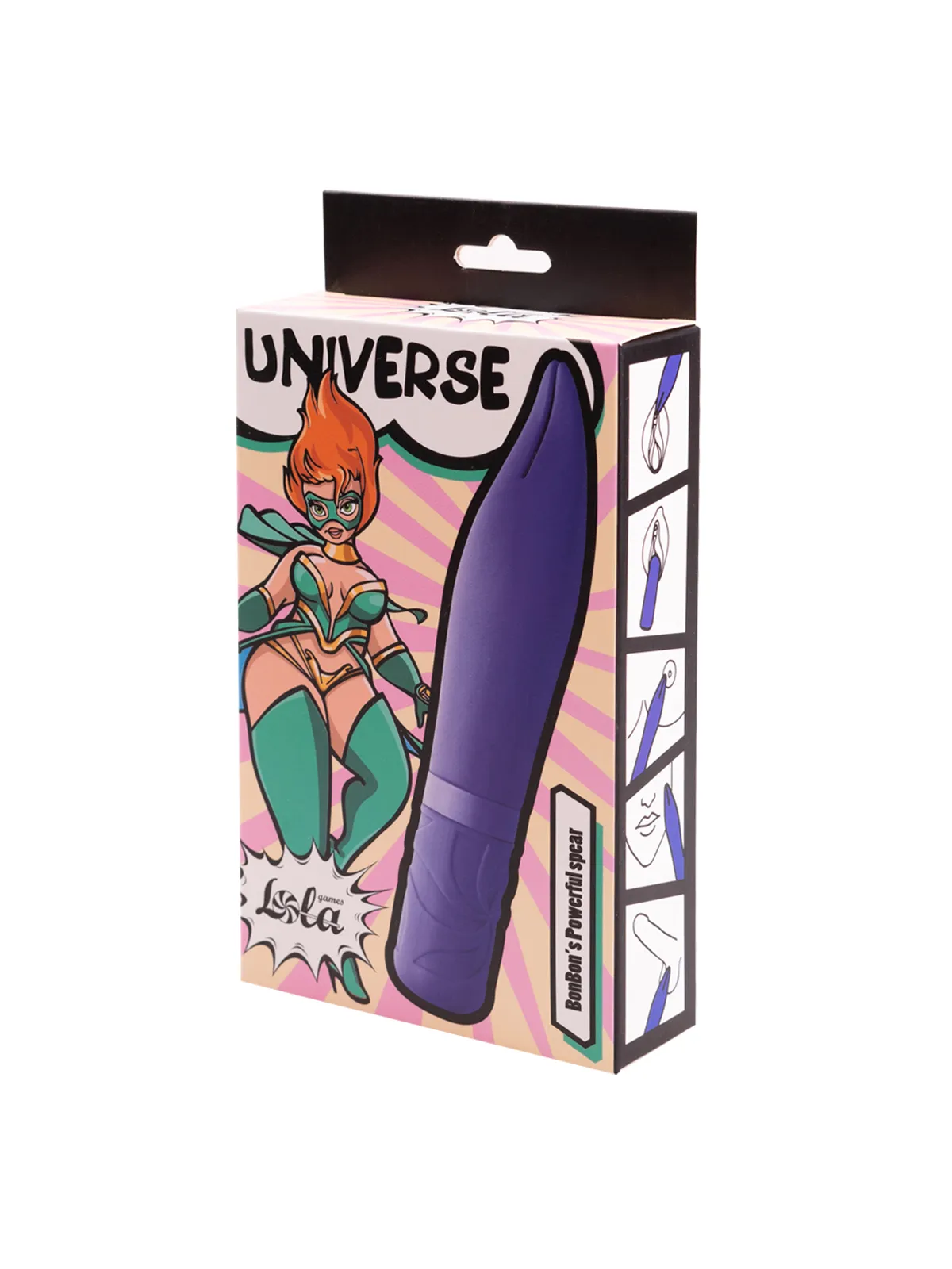 перезаряжаемый вибратор universe bonbon’s powerful spear blue 9603-01lola в России