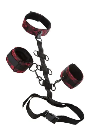 ошейник с фиксацией рук scandal collar body restraint в России