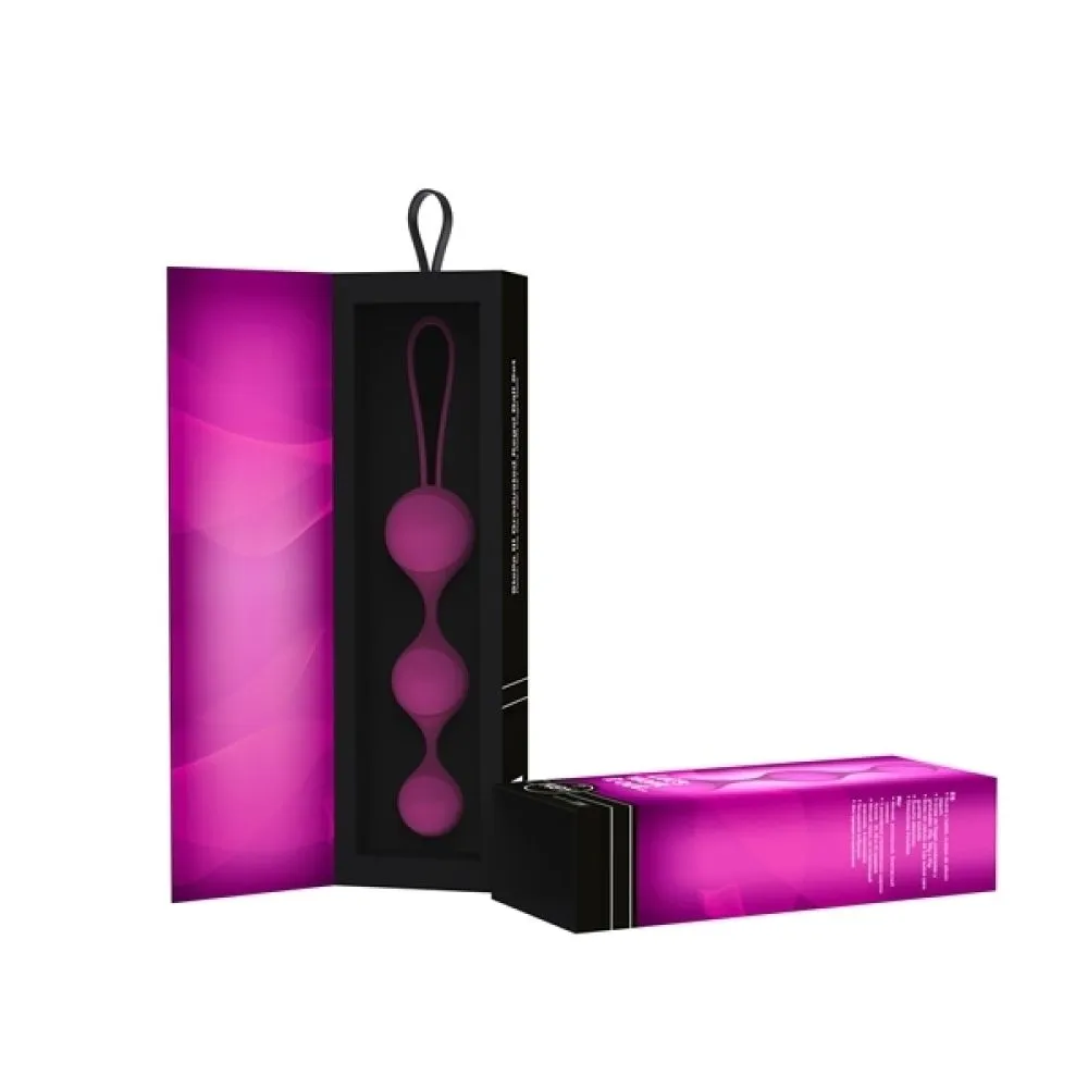 вагинальные шарики california exotic novelties key by jopen stella iii, розовые в России