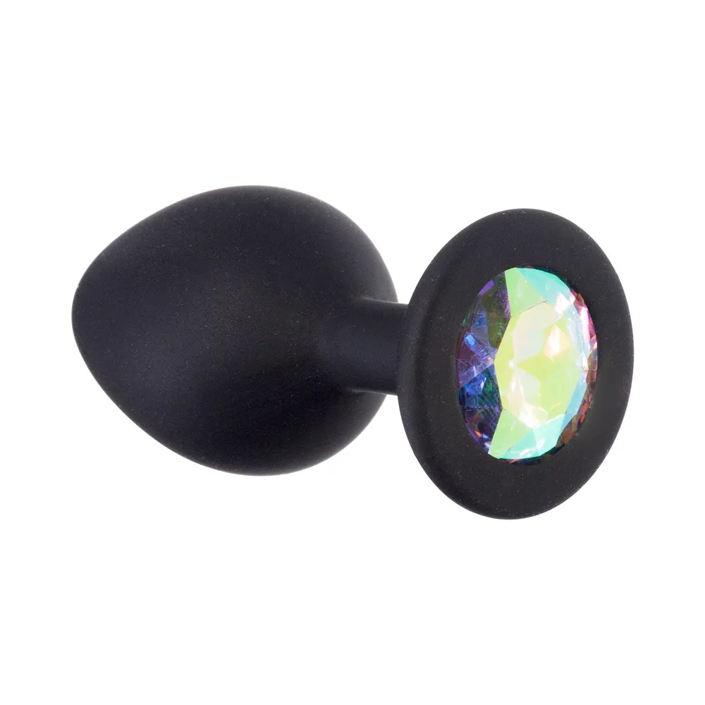 анальная пробка emotions cutie medium black moonstone crystal 4012-08lola в России