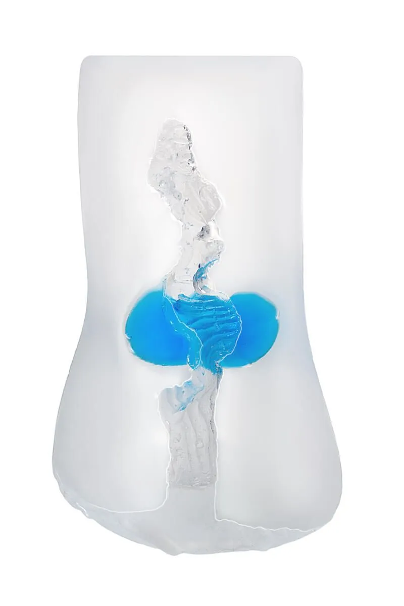 мастурбатор реалистичный toyfa juicy pussy subtle crystal, tpe, 14,5 см в России