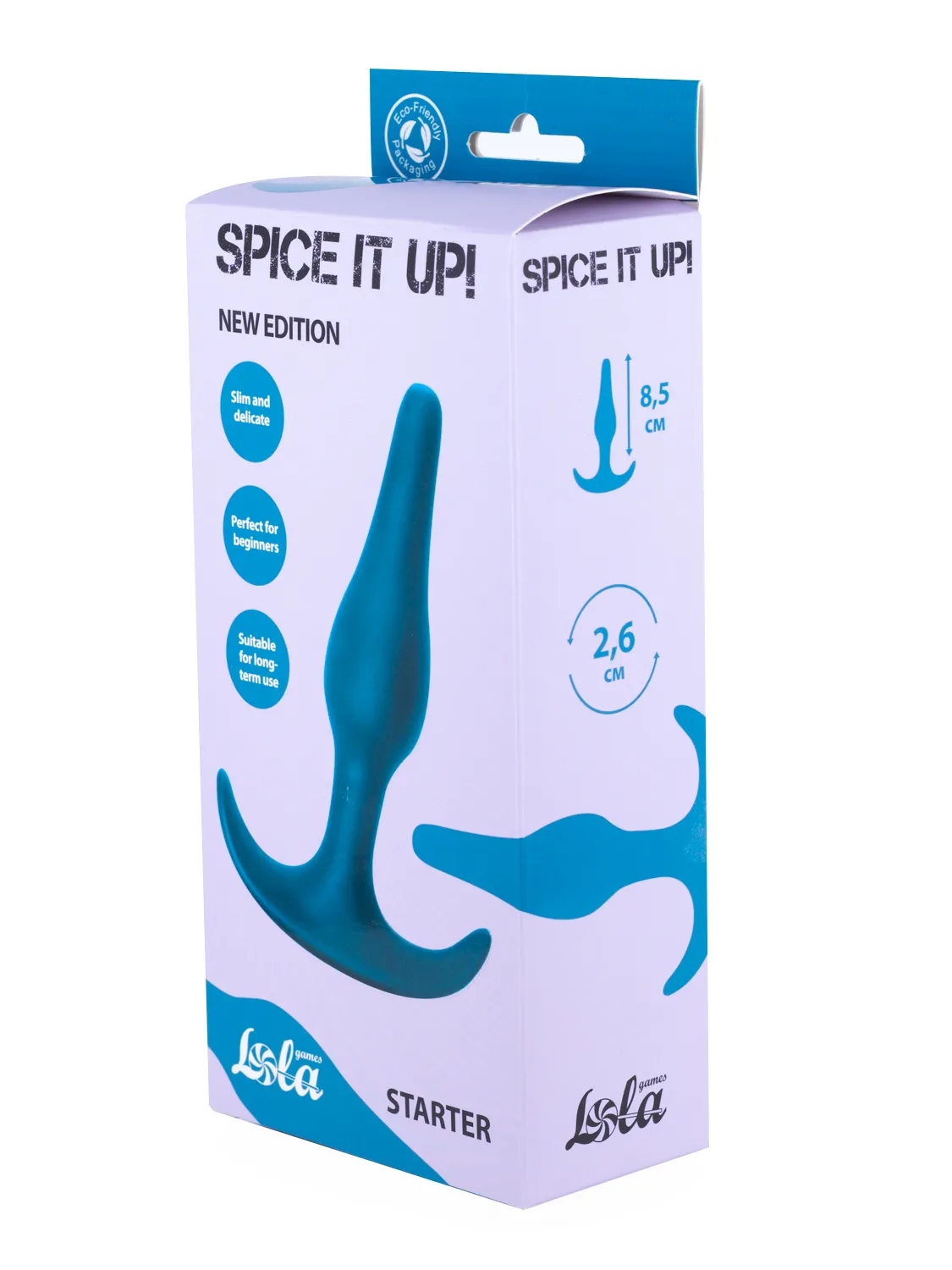 анальная пробка spice it up starter aquamarine 8007-03lola в России