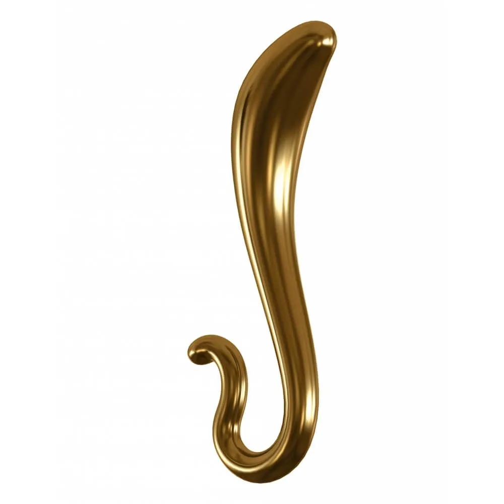 Фаллоимитатор Pipedream Icicles Gold Edition G02, стеклянный