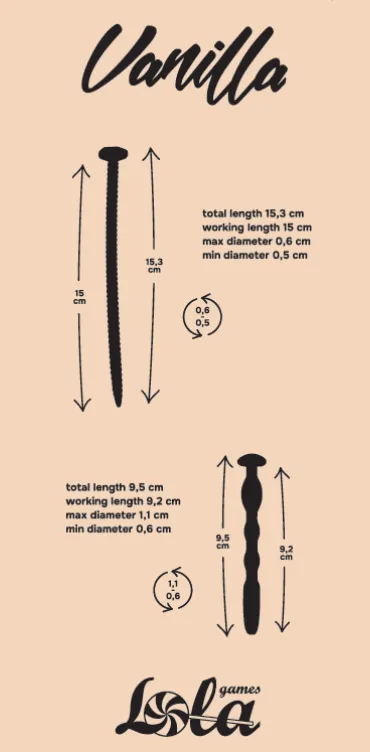 набор уретральных массажеров vanilla bolt 1176-01lola в России