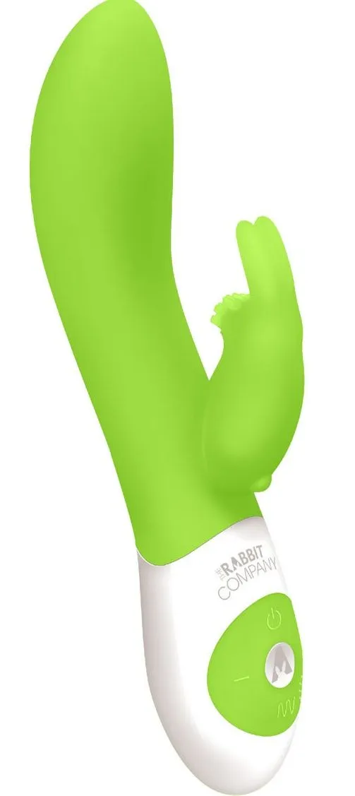 вибратор the rabbit company classic, зеленый в России