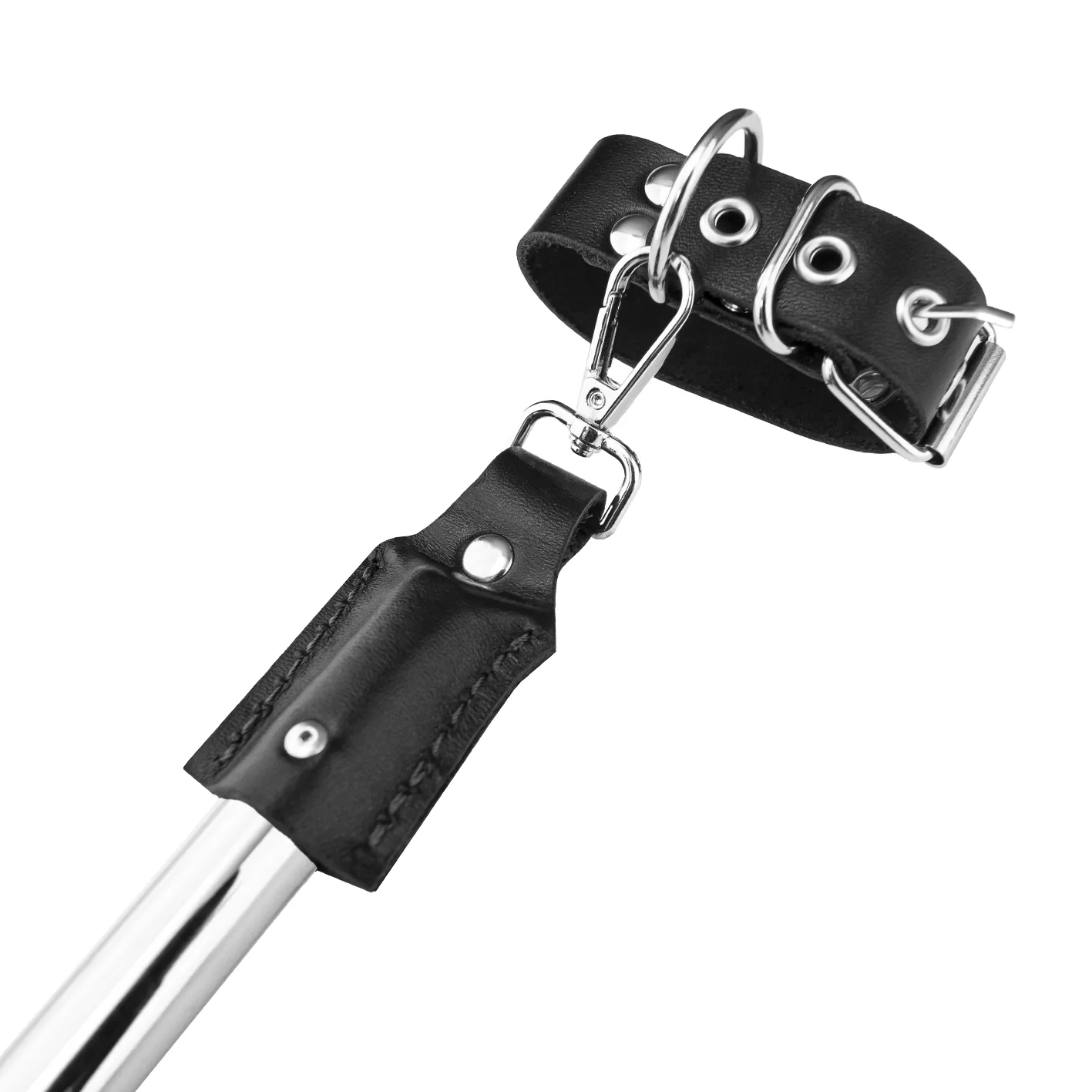 металлическая распорка с ошейником и наручниками pinkrabbit в России