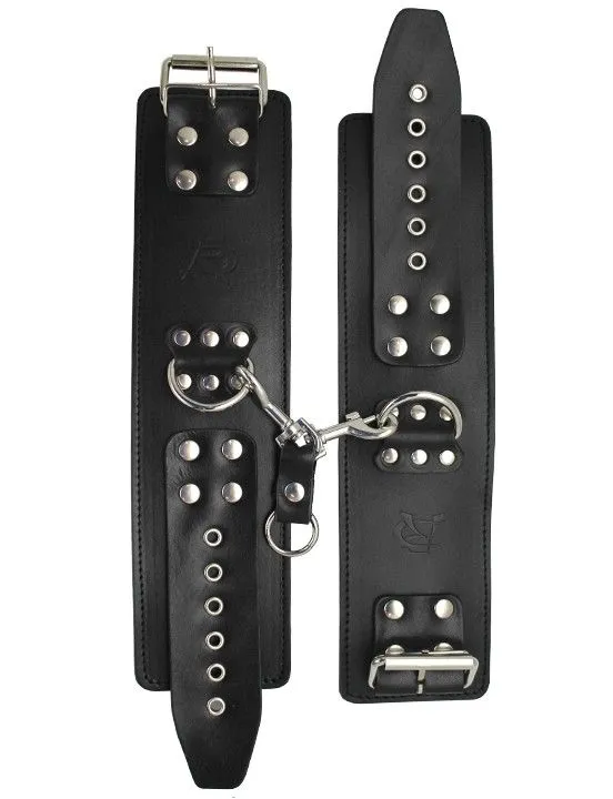 наручи декоративные широкие подиум на меху, черные в России