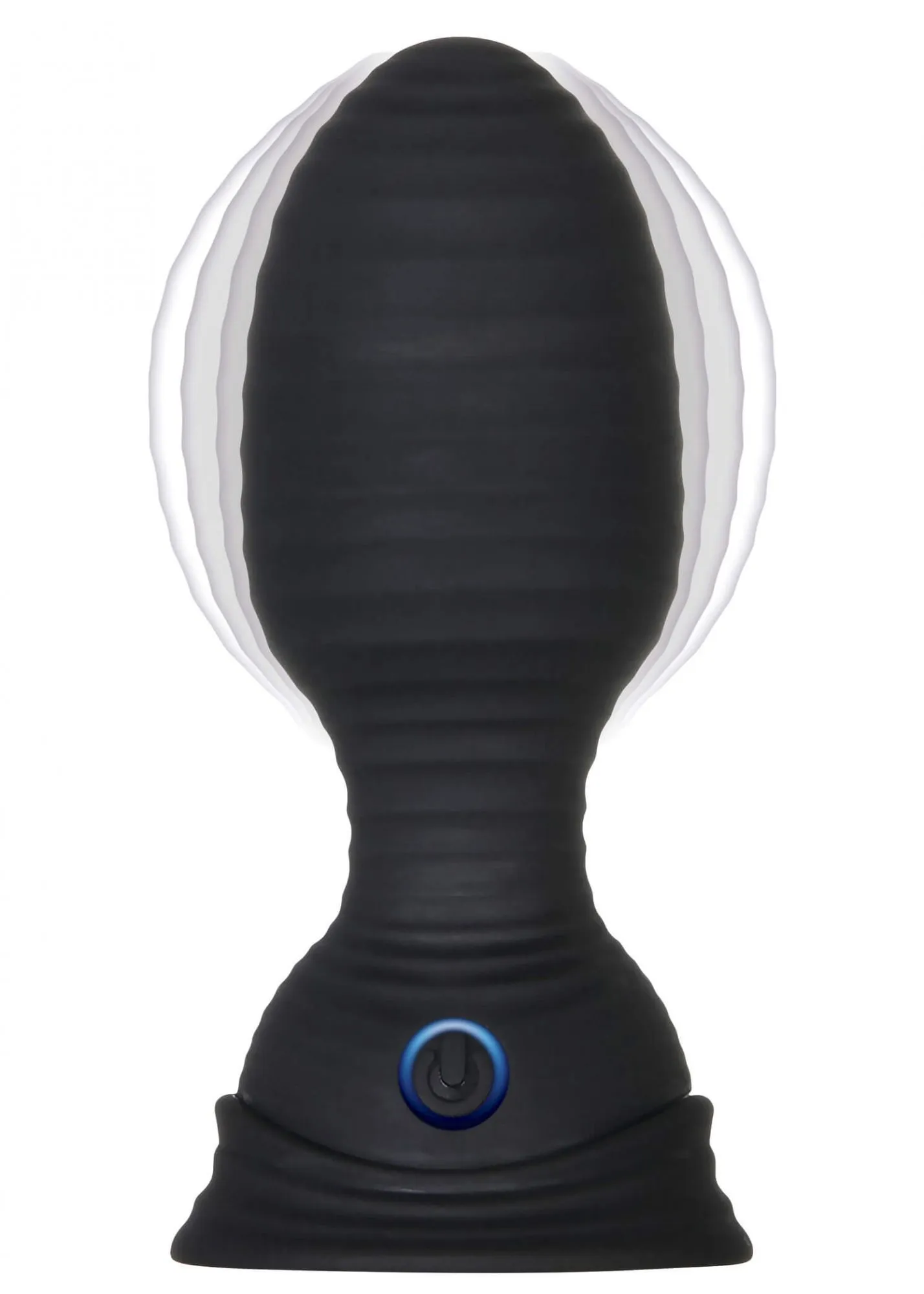 Вибропробка SHAPE SHIFTER, меняющая диаметр, чёрная