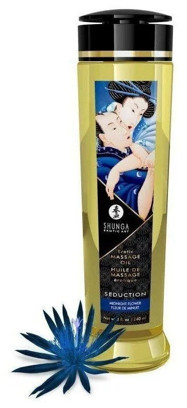 массажное масло для тела shunga ночной цветок, 240 мл в России