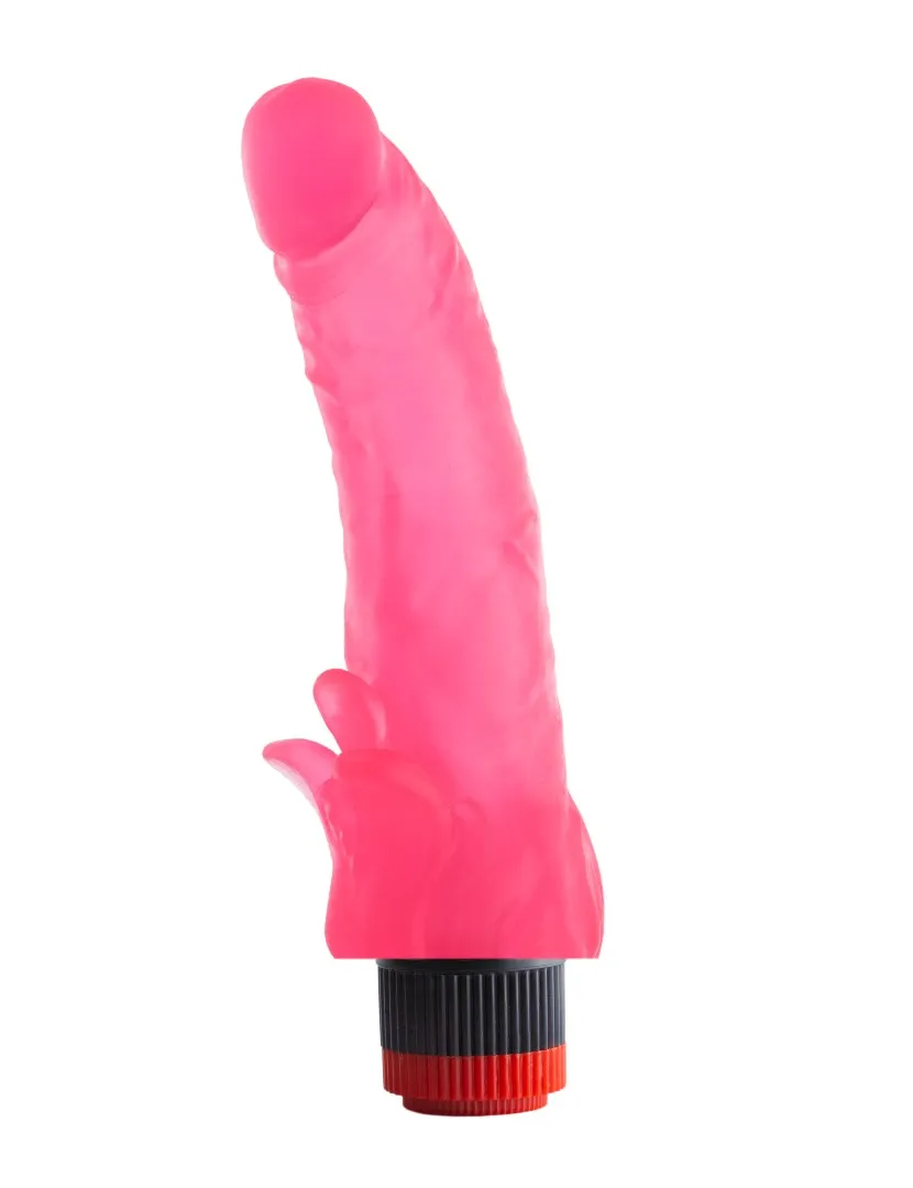 вибратор гелевый розовый 220200ru в России