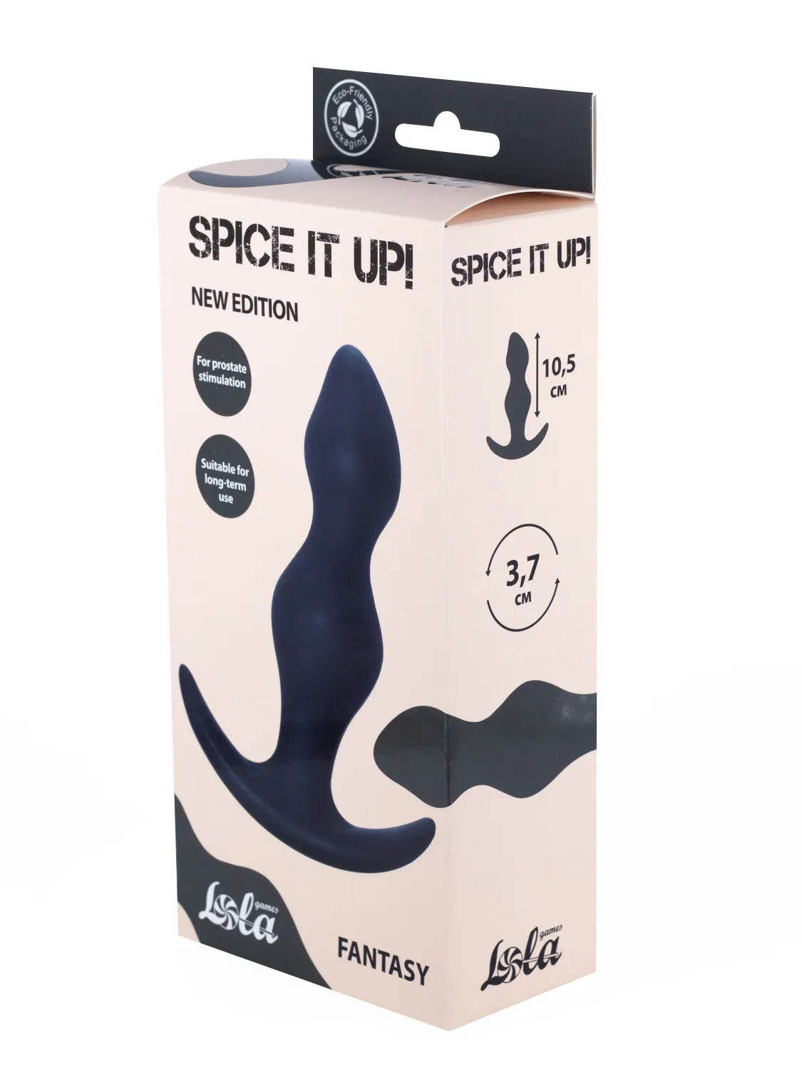 анальная пробка spice it up fantasy dark grey 8006-02lola в России