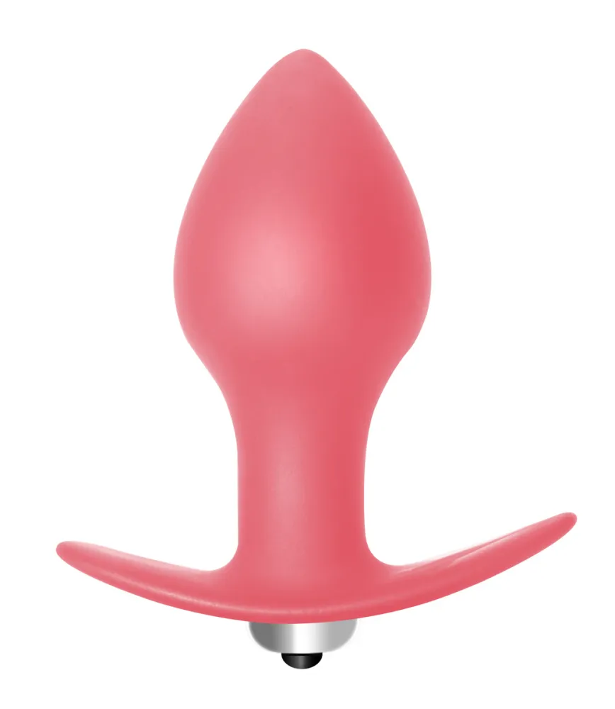 анальная пробка с вибрацией bulb anal plug pink (батарейки ааа) 5006-01lola в России