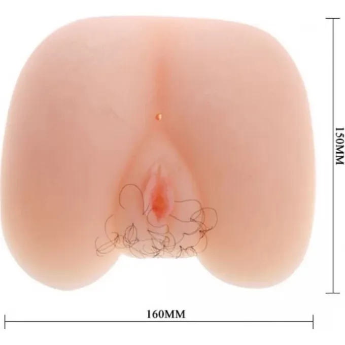 мастурбатор вагина с лобковыми волосами insatible ass & pussy в России