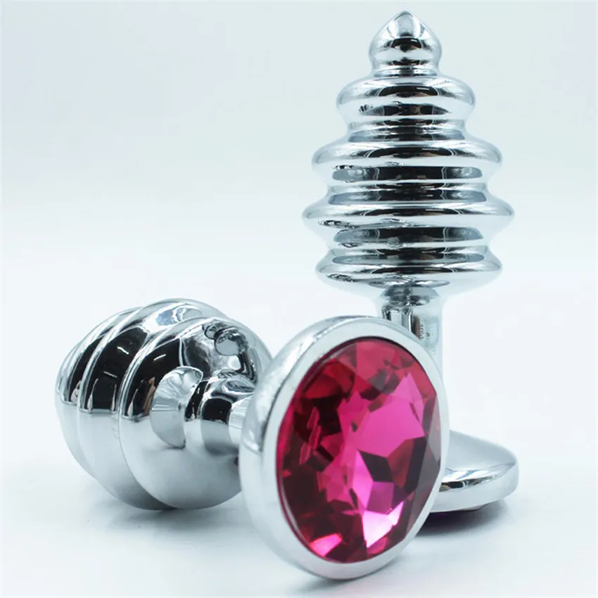 анальная пробка фигурная с красным стразом 7,3 х 2,9 см 47148-mm в России