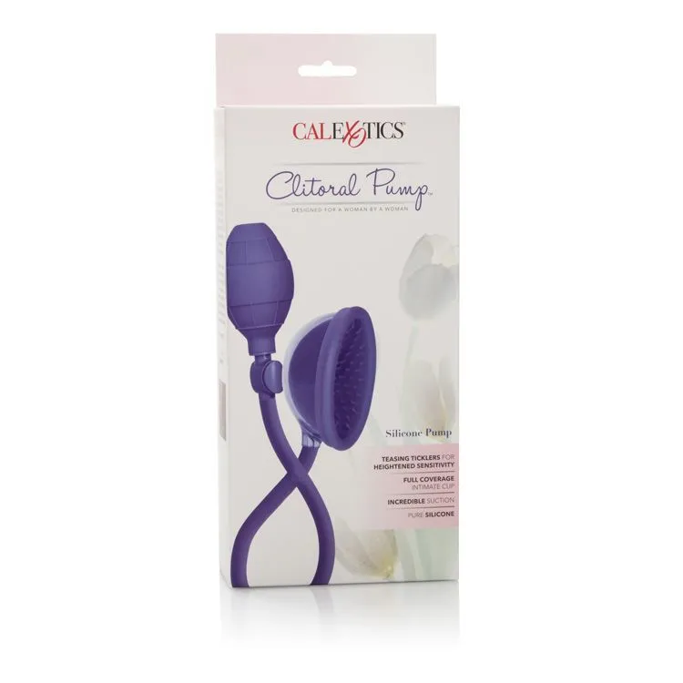 помпа california exotic novelties silicone pump, фиолетовая в России