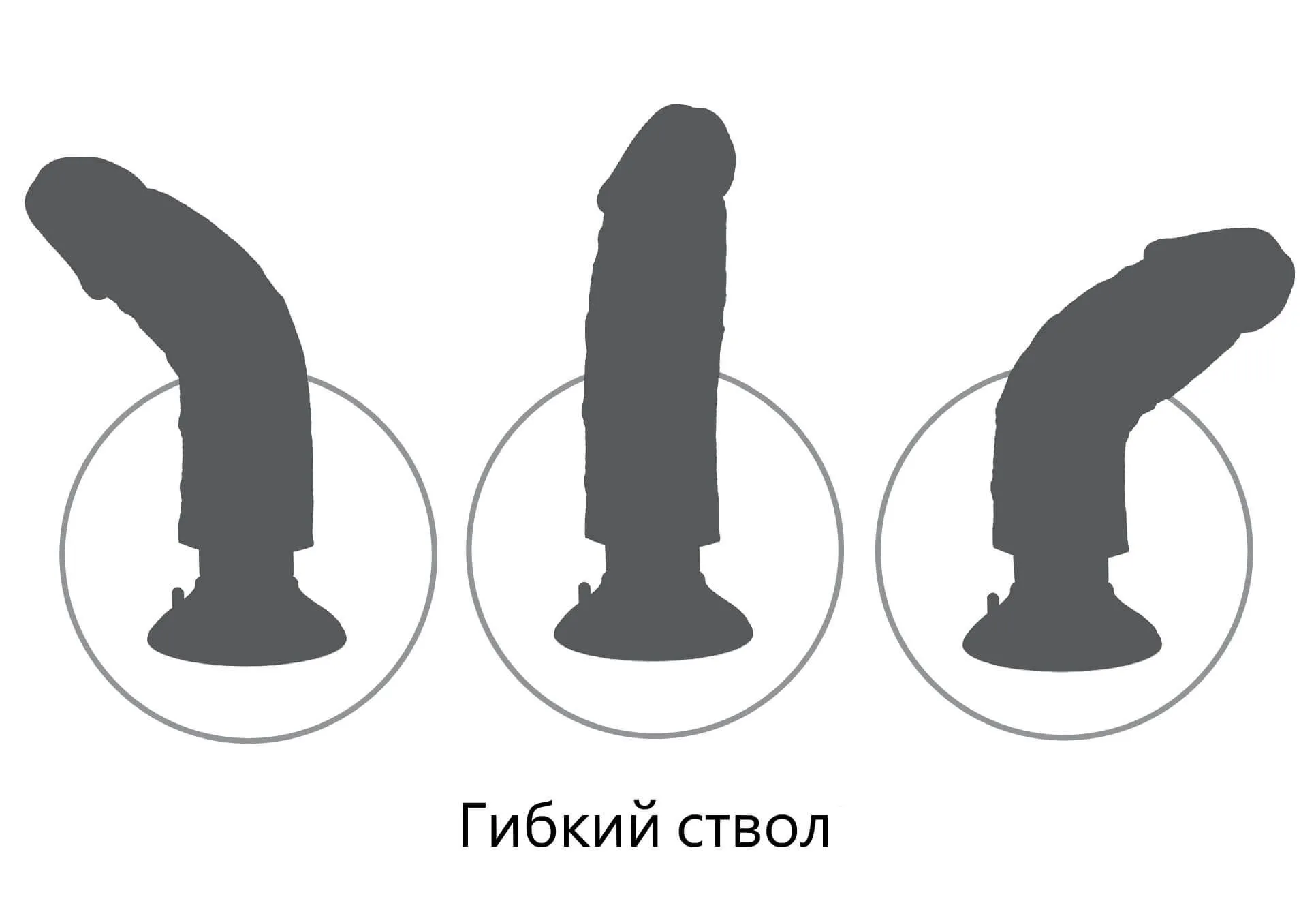 вибратор-реалистик гибкий king cock 7 inch vibrating cock, телесный в России