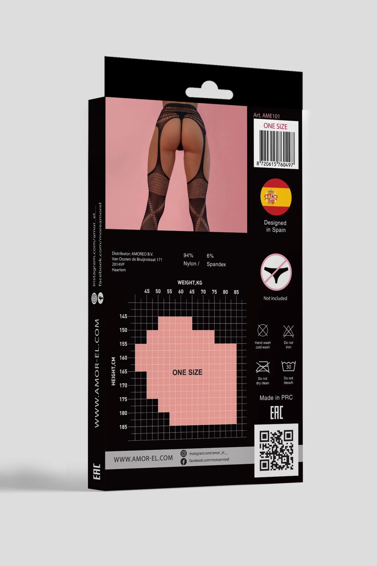 Эротическое чулки с поясом balboa (s/l) в России