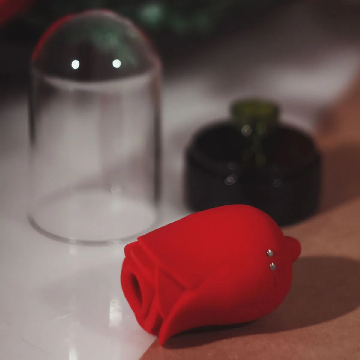 вибромассажер роза, красный в России