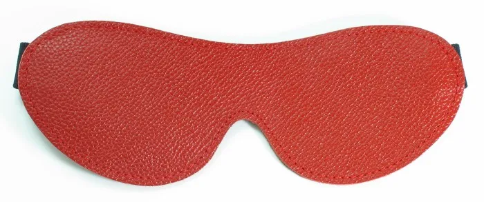 маска из натуральной кожи красная двухсторонняя 58002ars в России