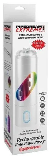 мастурбатор-ротатор вагина pipedream extreme toyz rechargeable rotobator pussy в России