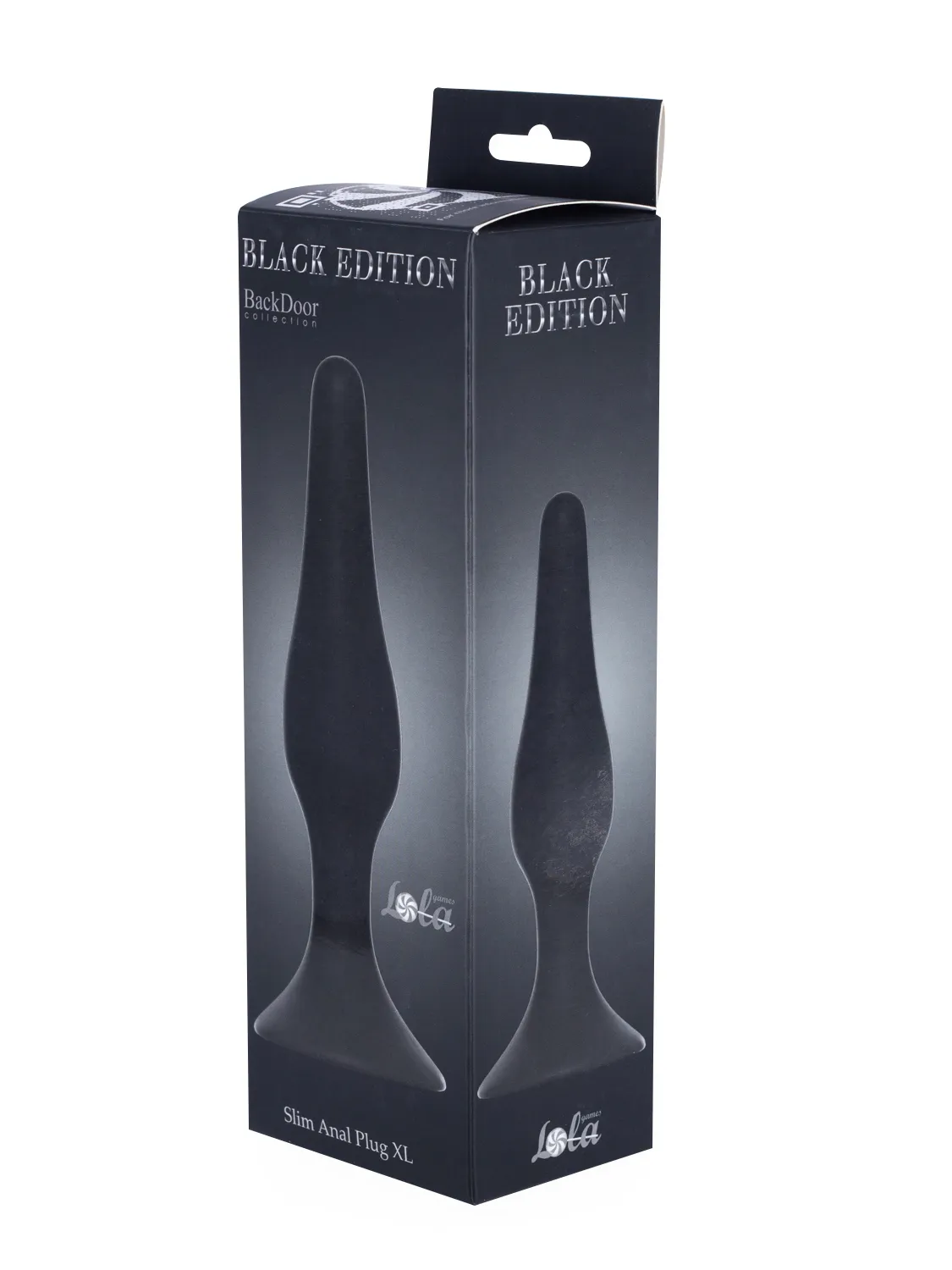 анальная пробка slim anal plug xl black 4204-01lola в России