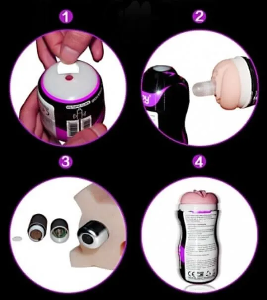 мастурбатор lovetoy sex in a can vibra vagina tunnel, с вибропулей в России