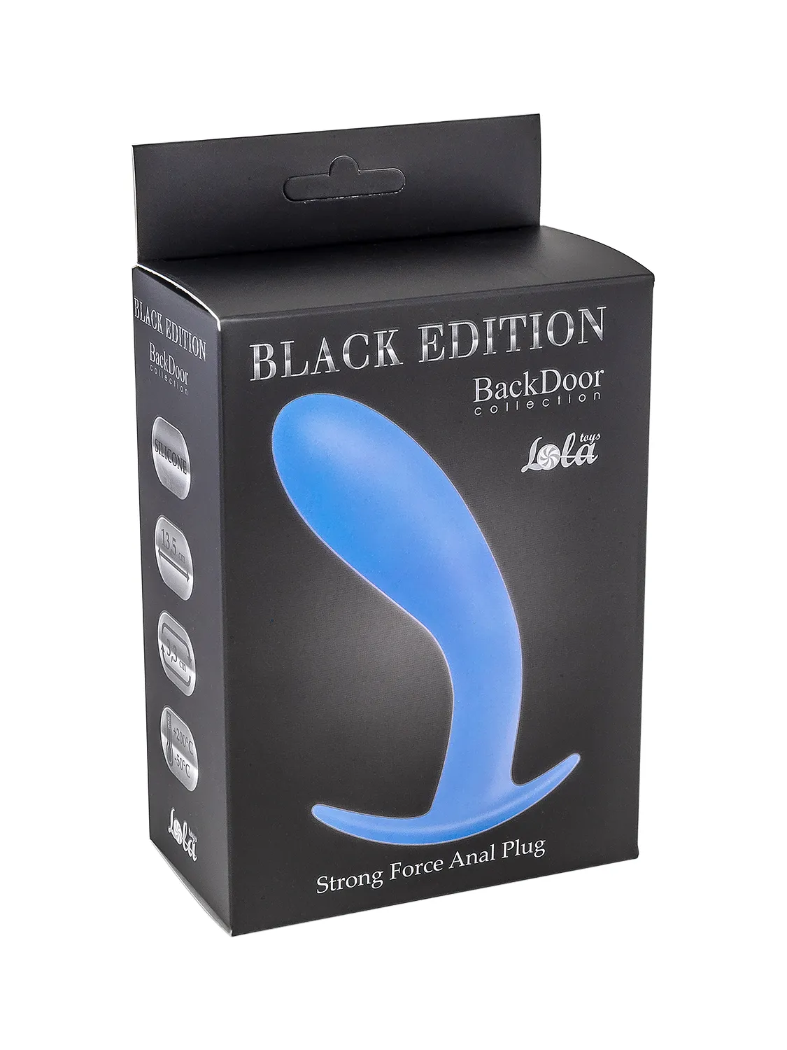 анальная пробка strong force anal plug blue 4215-03lola в России