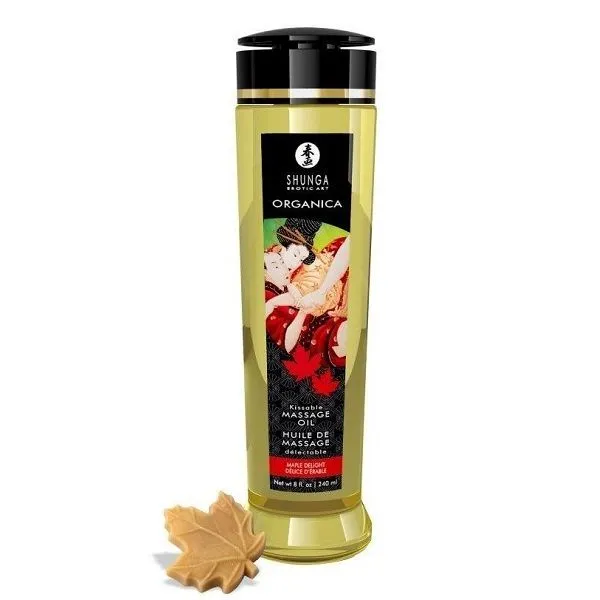 масло массажное shunga кленовое наслаждение, серия органика, 240 мл в России
