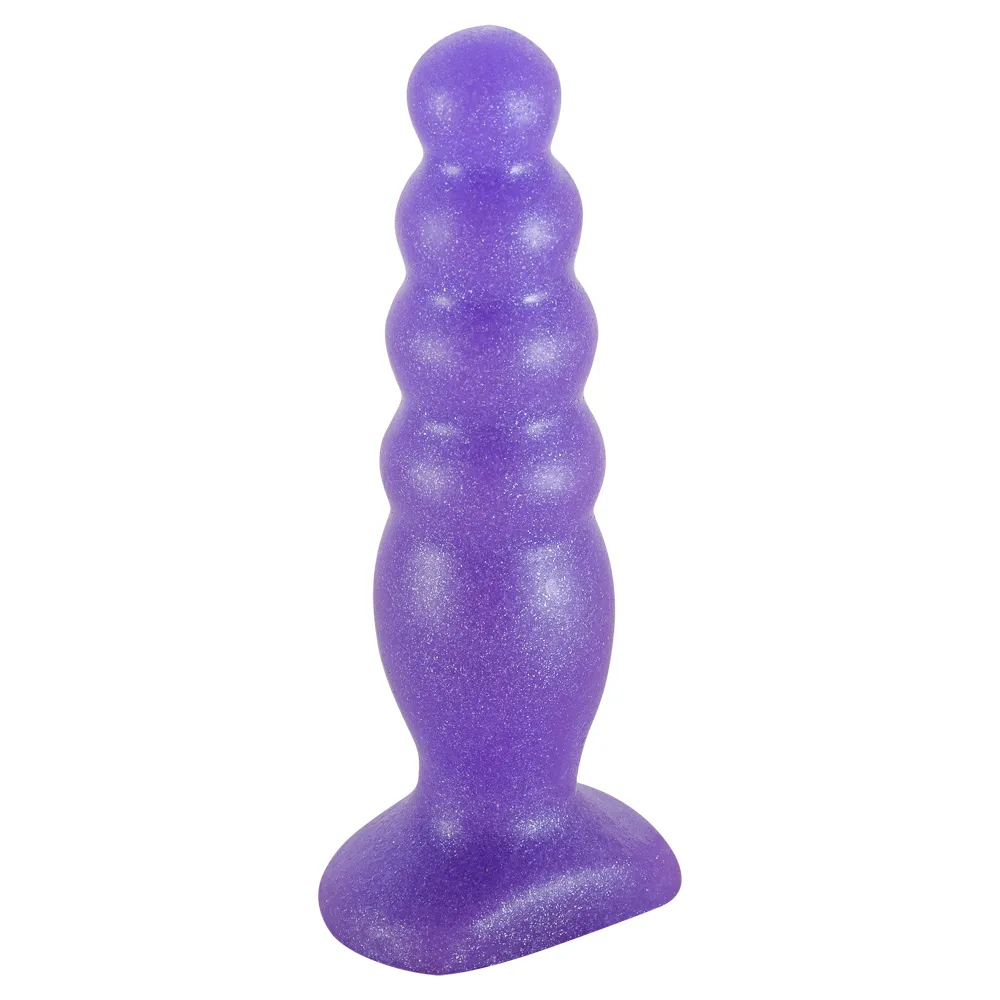 анальный стимулятор large bubble plug purple 511488lola в России