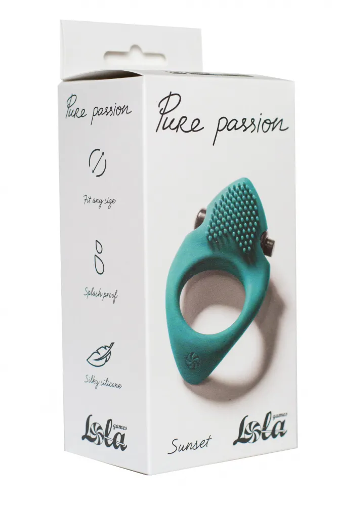 эрекционное виброкольцо pure passion sunset green 1302-03lola в России