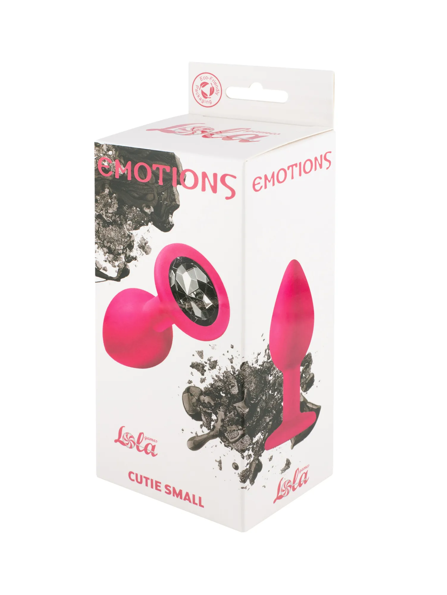 анальная пробка emotions cutie small pink black crystal 4011-02lola в России