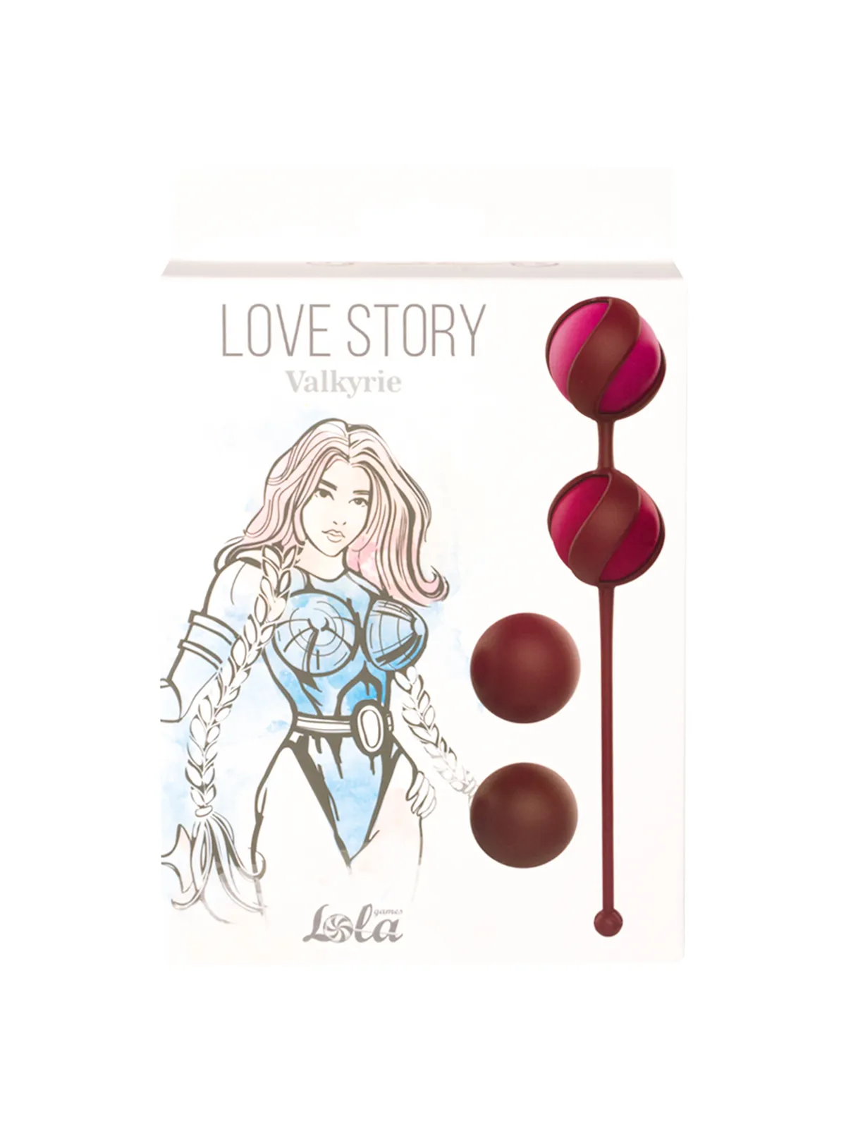 набор сменных вагинальных шариков love story valkyrie wine red 3013-02lola в России