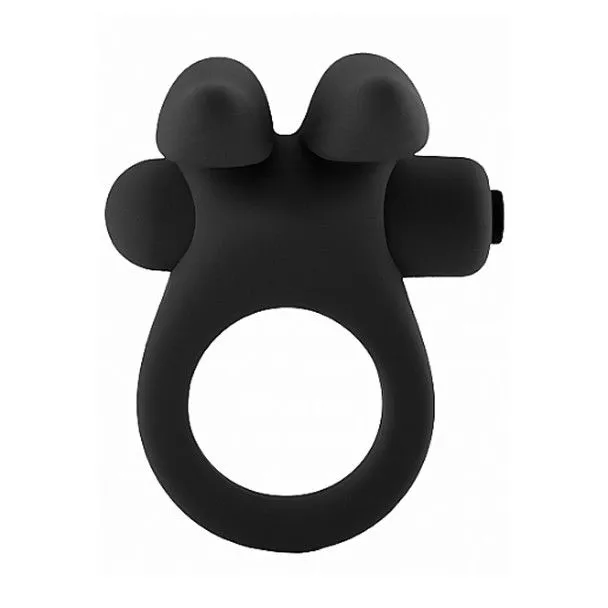 виброкольцо bunny cockring, чёрное в России