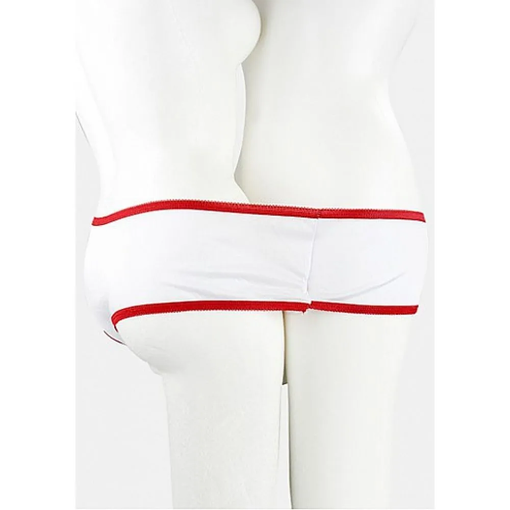 Трусики для пары Pipedream Fundies Double Underwear, белые