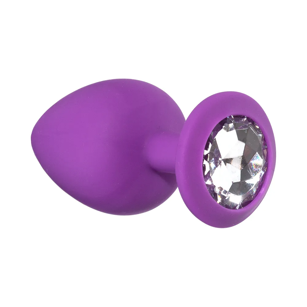 анальная пробка emotions cutie large purple clear crystal 4013-06lola в России
