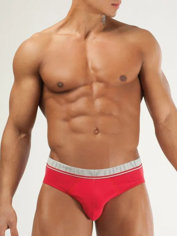 Эротическое трусы мужские брифы opium r84, красные в России