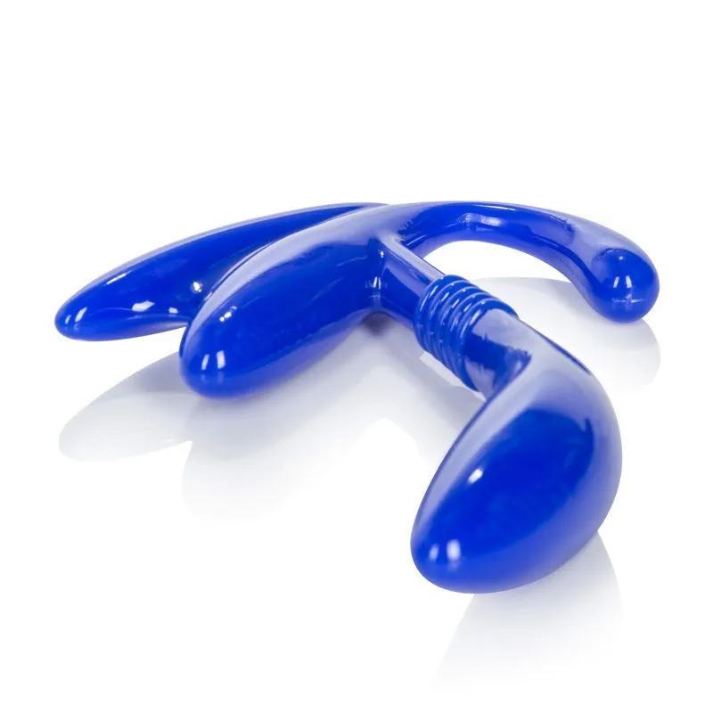 стимулятор простаты california exotic novelties curved prostate probe, синий в России