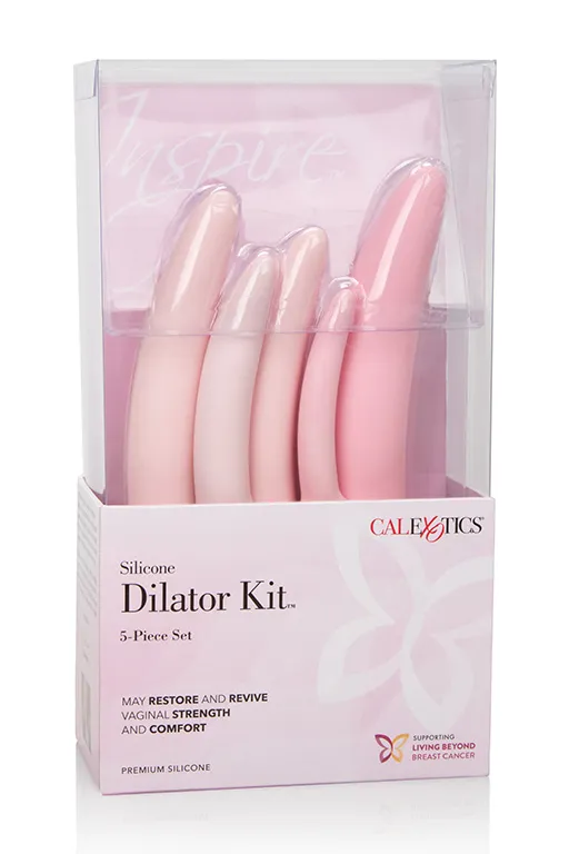 Inspire™ Silicone Dilator 5-Piece Set - Pink