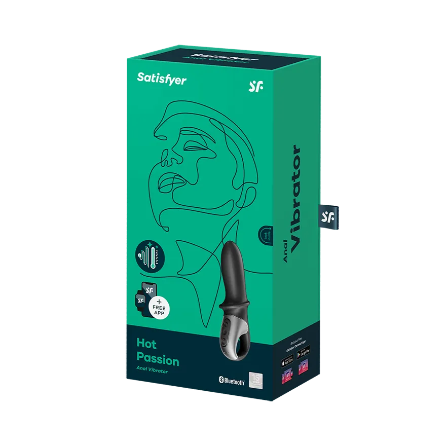 анальный вибратор с функцией нагрева hot passion 001647sa в России