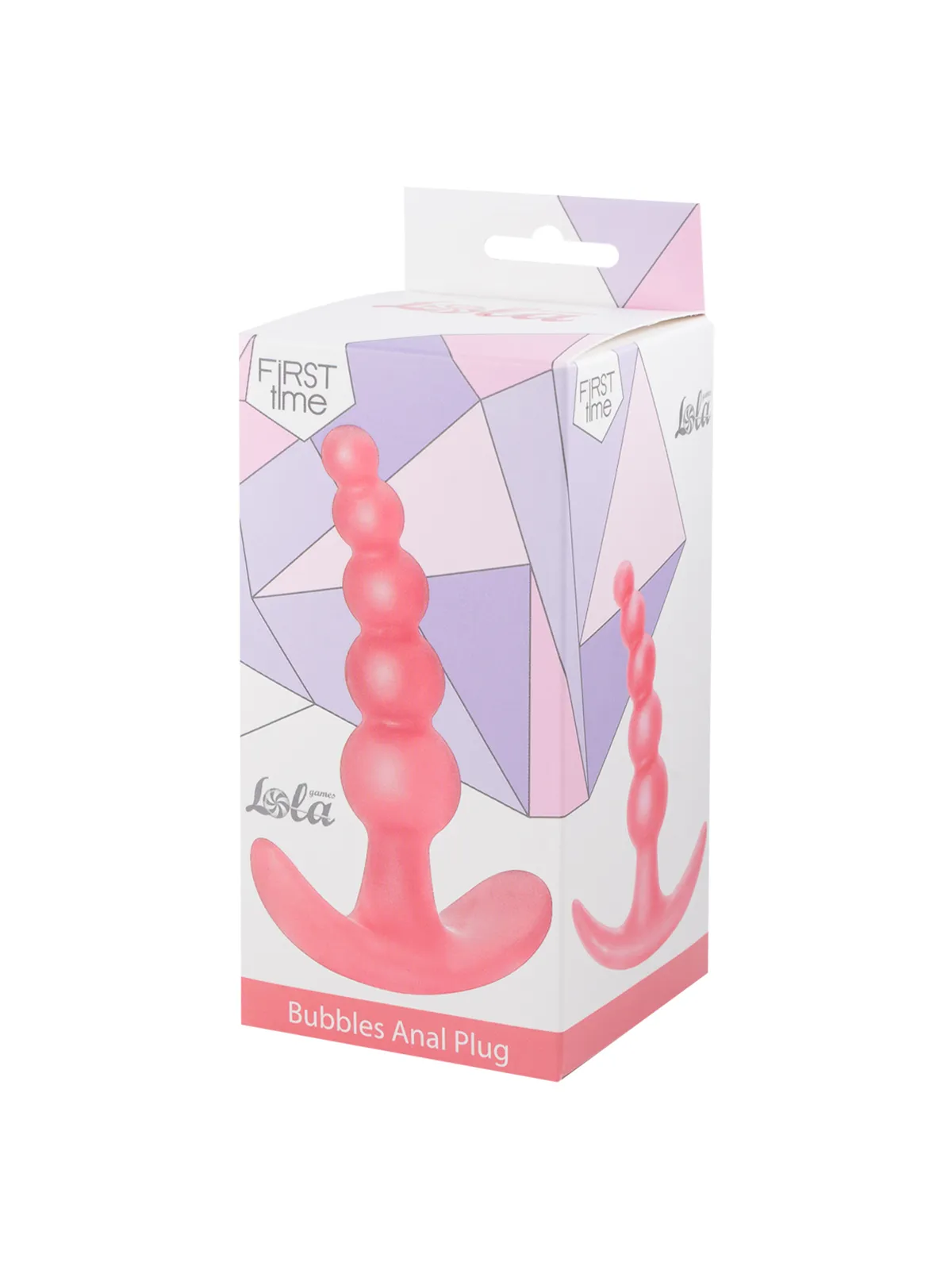 анальная пробка bubbles anal plug pink 5001-01lola в России
