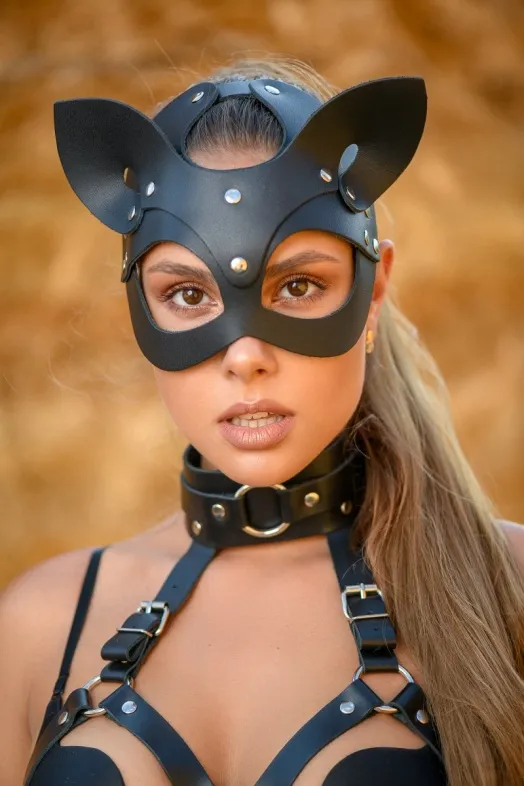 маска кошка lady's arsenal black 68009ars в России