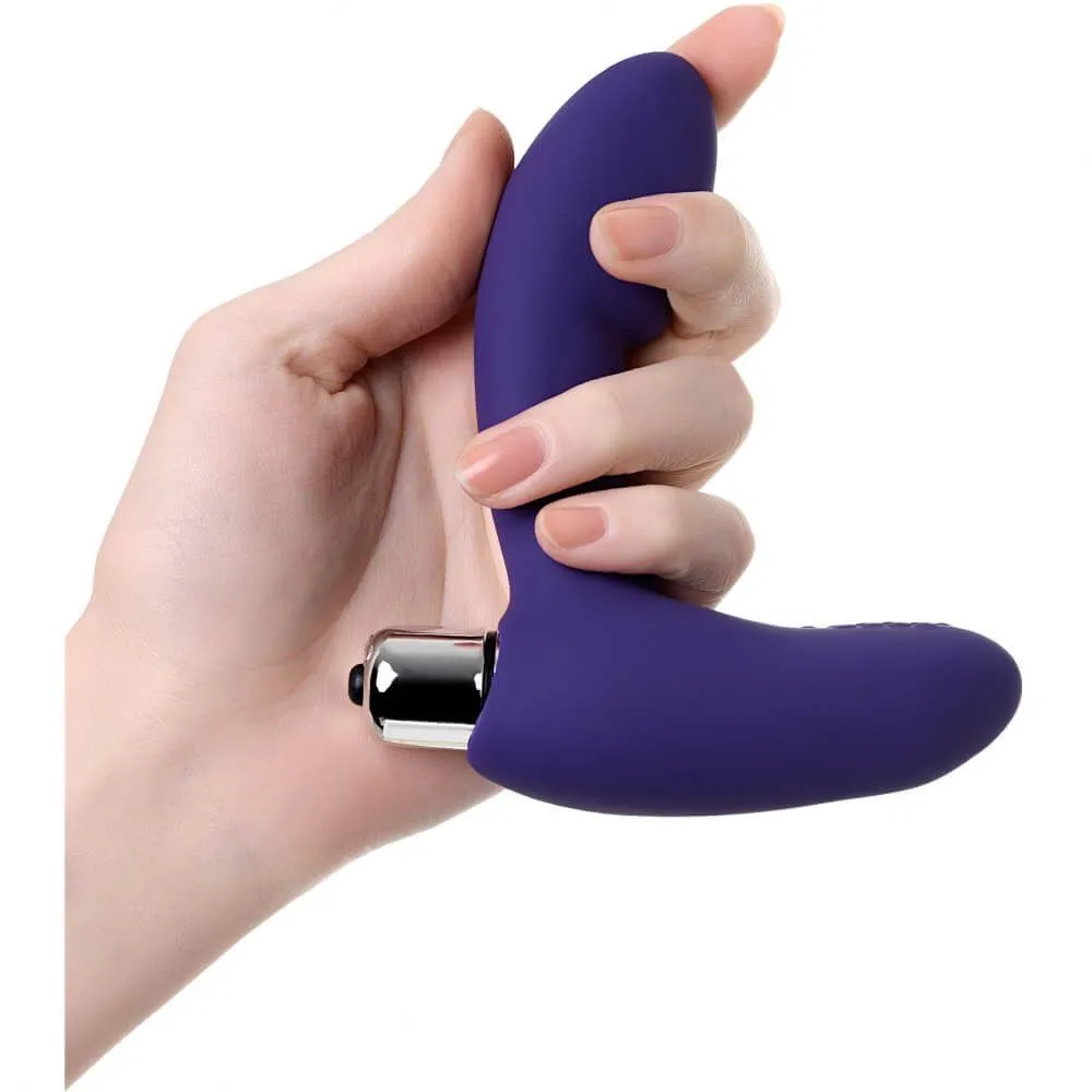 анальный вибростимулятор изогнутый todo by toyfa bruman, фиолетовый в России