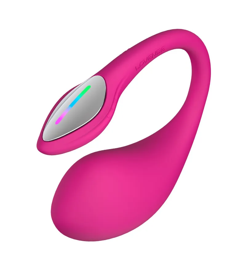 виброяйцо lovense lush 4, силикон, розовый, 18,1 см в России